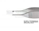 Adson forceps 1x2 teeth straight 12 cm