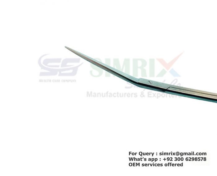 Angled Scissors for Aquarium Plants 25cm