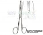 Surgical Operating Scissors Curved Blunt Blunt TC 13cm