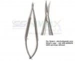 Castroviejo Micro Scissors Curved 15cm