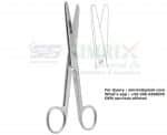 Doyen Abdominal Scissors Straight TC Gold 18cm