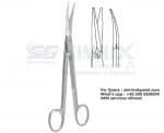 Fanous Scissors Tenotomy Tip TC Gold Curved 20.5cm