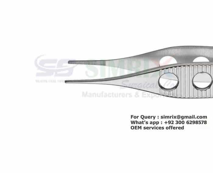 Micro Adson Forceps 12cm Fenestrated Handle