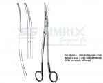 Siebold Uterine Scissors Curved TC 24.50cm