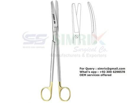 Sims Uterine Scissors Curved TC 20cm