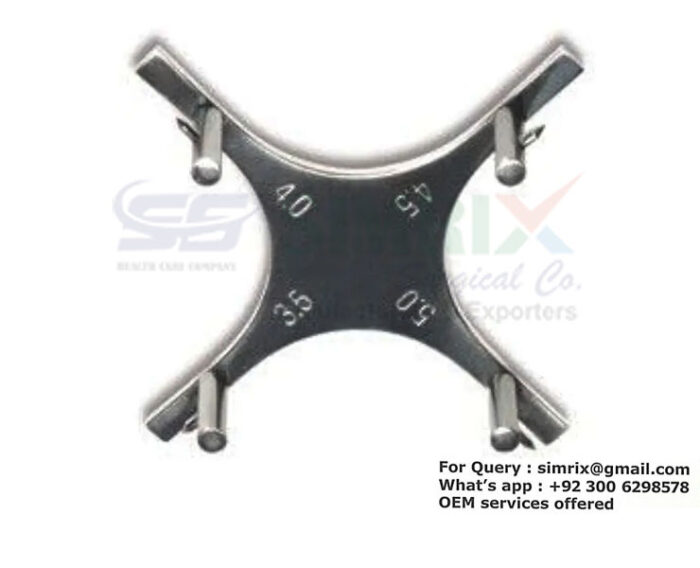 Dental Bracket Positioning Star Guage